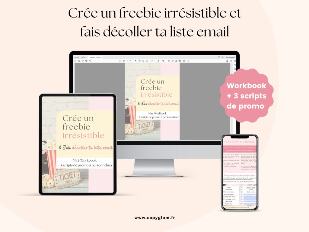 Crée un freebie irrésistible et fais décoller ta liste email !